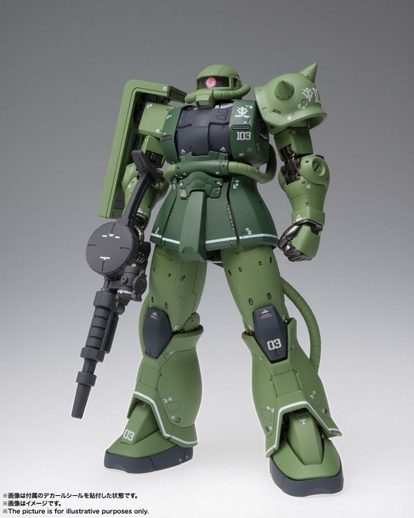 Gundam G.F.F.M.C MS-06C Zaku II Type C Origin