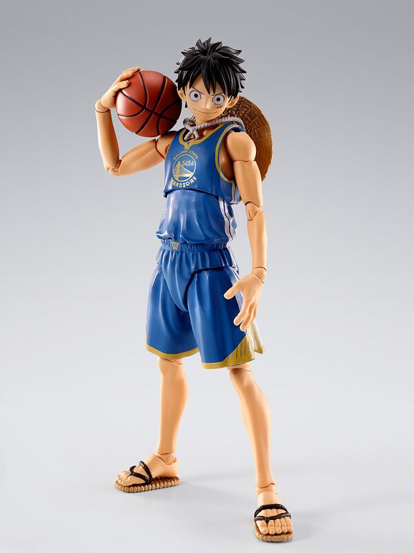 Golden State Warriors - NBA - One Piece - Monkey D. Luffy - One Piece × NBA - S.H.Figuarts - Golden State Warriors Ver.
