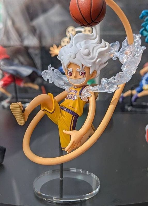 Los Angeles Lakers - NBA - One Piece - Monkey D. Luffy - One Piece × NBA - World Collectable Figure - World Collectable Figure One Piece x NBA