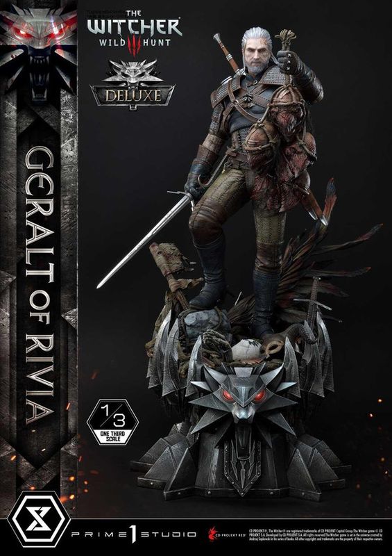 The Witcher 3: Wild Hunt - Geralt - Museum Masterline Series (MMW3-01DX) - 1/3 - DX version (Prime 1 Studio)