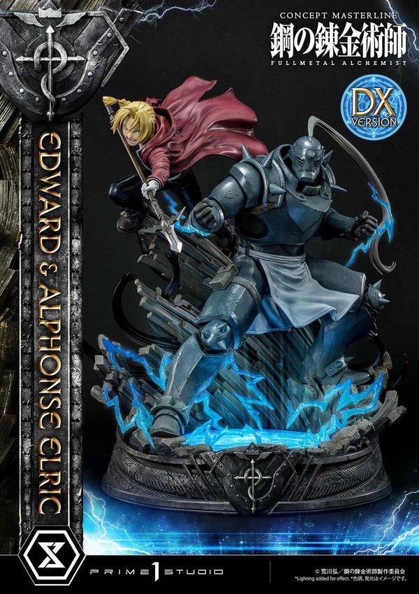 Hagane no Renkinjutsushi Fullmetal Alchemist - Alphonse Elric - Edward Elric - Concept Masterline  (CMFMA-01DX) - 1/6 - DX Version (Prime 1 Studio)