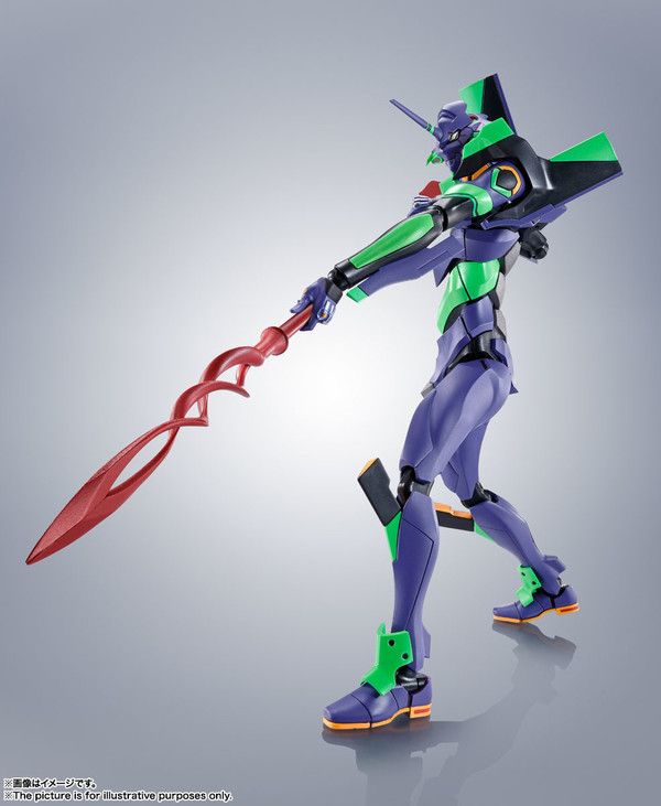 Shin Evangelion Gekijouban:|| - EVA-01 - Robot Spirits - Robot Spirits <Side EVA> - + Cassius no Yari, Renewal Color Edition