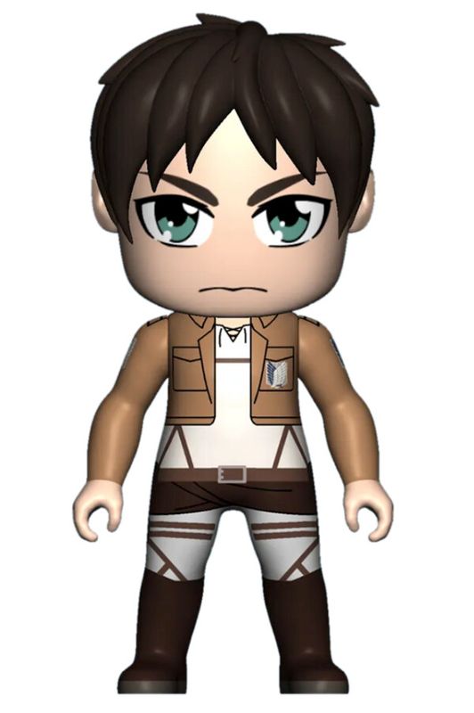 Shingeki no Kyojin - Eren Yeager - Kawaii Titans - Kawaii Titans: Attack on Titan Mini Figures (Titan Merchandise)