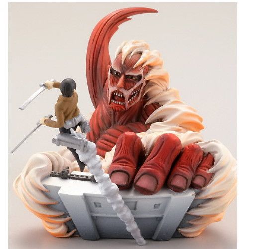 Shingeki no Kyojin - Chou-ougata Kyojin - Eren Yeager - Capsule Q Characters - Capsule Q Characters Shingeki no Kyojin (Kaiyodo)