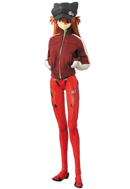 Evangelion Shin Gekijouban: Q - Souryuu Asuka Langley - Real Action Heroes (#629) - 1/6 - Jersey Ver. (Medicom Toy)