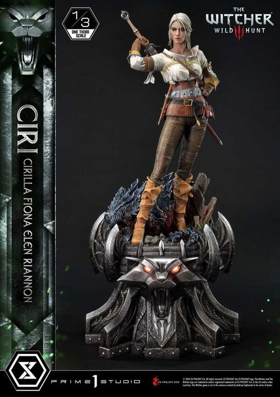 The Witcher 3: Wild Hunt - Ciri - Hound of the Wild Hunt - Museum Masterline Series (MMW3-03) - 1/3 (Prime 1 Studio)