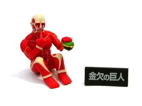 Shingeki no Kyojin - Chou-ougata Kyojin - Shingeki no Kyojin Desktop Figure Sungeki no Kyojin - Kinketsu no Kyojin (HN and Associates)