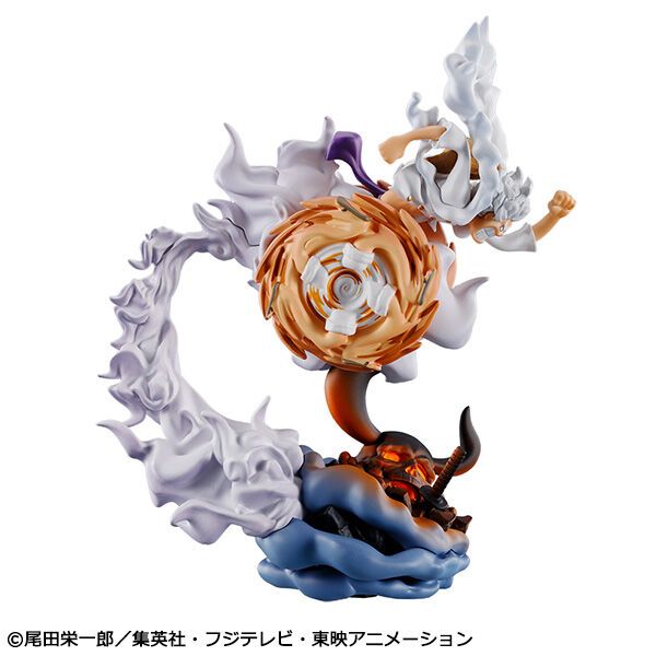 One Piece - Monkey D. Luffy - Puchirama Series - Puchirama Series Logbox Re:Birth Gear 5 Special - Gear 5 (MegaHouse)