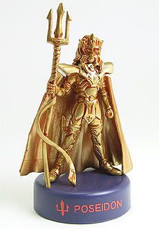 Saint Seiya - Kaiou Poseidon - Candy Toy - Dydo Dr. Pepper Saint Seiya Brass Figures