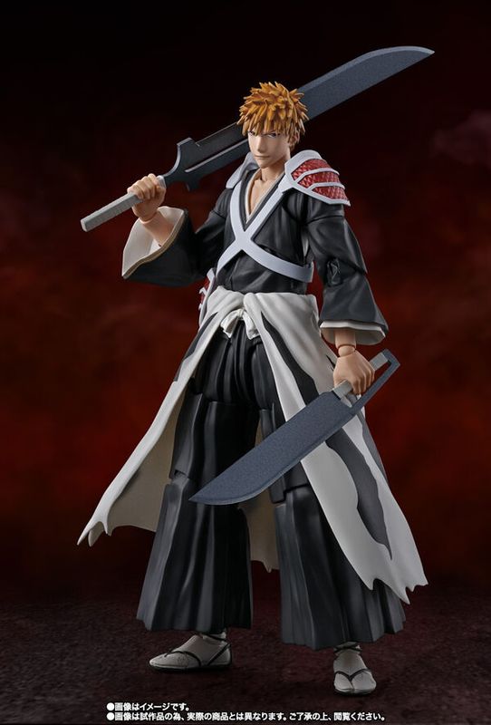 Bleach Sennen Kessen-hen - Kurosaki Ichigo - S.H.Figuarts - Dual Zangetsu