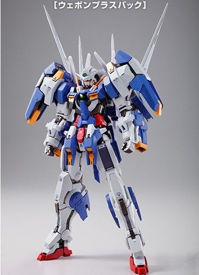 Kidou Senshi Gundam 00V - GN-001/hs-A01 Gundam Avalanche Exia - Metal Build - 1/100 - Weapon Plus pack