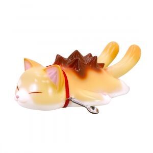 Bakeneko Kaijuu Negora - Negora - Nemuri Negora - Sofubi Figure - Pudding (Konatsuya)