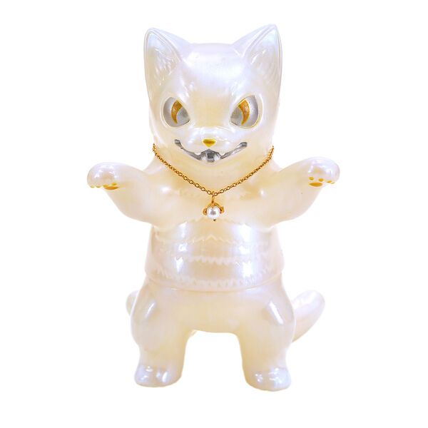 Bakeneko Kaijuu Negora - Negora - Negora Tanjouseki Series - Sofubi Figure - Pearl (Konatsuya)