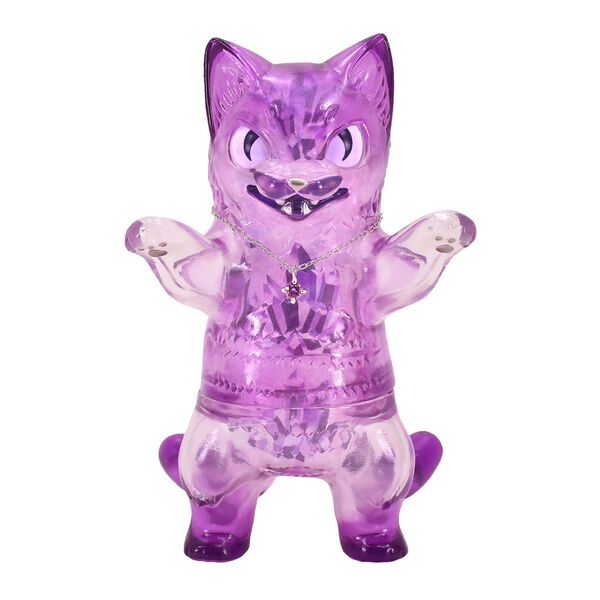 Bakeneko Kaijuu Negora - Negora - Negora Tanjouseki Series - Sofubi Figure - Amethyst (Konatsuya)