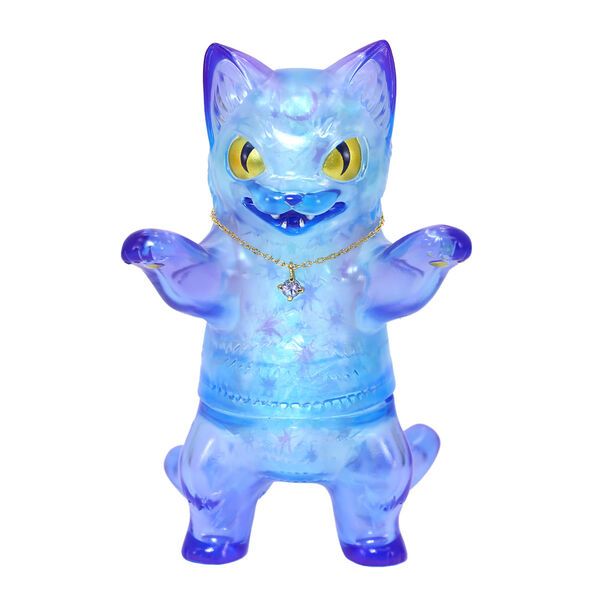 Bakeneko Kaijuu Negora - Negora - Negora Tanjouseki Series - Sofubi Figure - Tanzanite (Konatsuya)