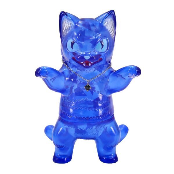 Bakeneko Kaijuu Negora - Negora - Negora Tanjouseki Series - Sofubi Figure - Sapphire (Konatsuya)