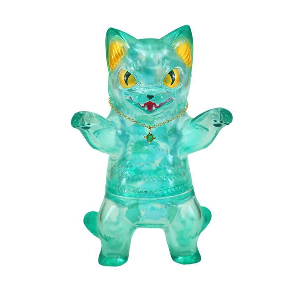 Bakeneko Kaijuu Negora - Negora - Negora Tanjouseki Series - Sofubi Figure - Emerald (Konatsuya)