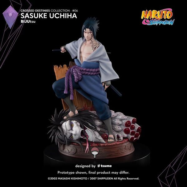 Naruto Shippuuden - Orochimaru - Uchiha Sasuke - Bijutsu - Crossed Destinies Collection (#06) - 1/4 (Tsume)