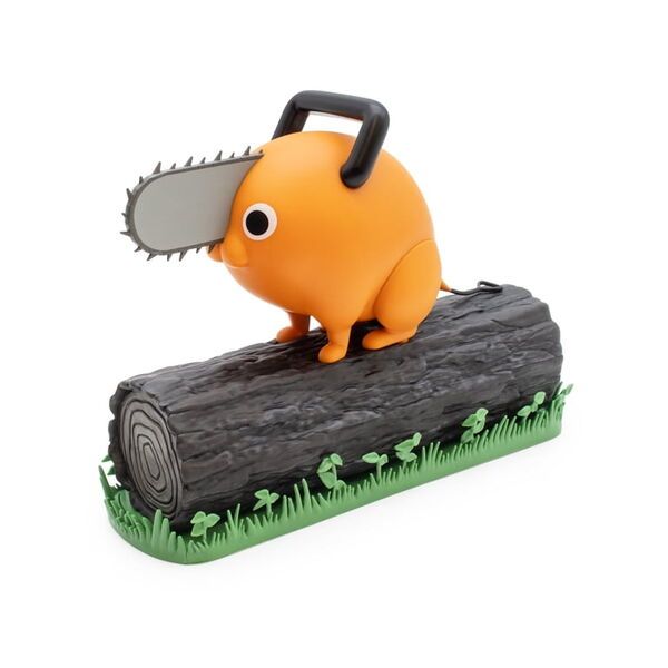 Chainsaw Man - Pochita - Culturefly Chainsaw man Pochita Vinyl Figure 6 Inch Collectible (CultureFly)
