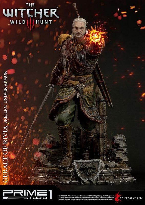 The Witcher 3: Wild Hunt - Geralt - Premium Masterline (PMW3-07) - 1/4 - Skellige Undvik Armor (Prime 1 Studio)