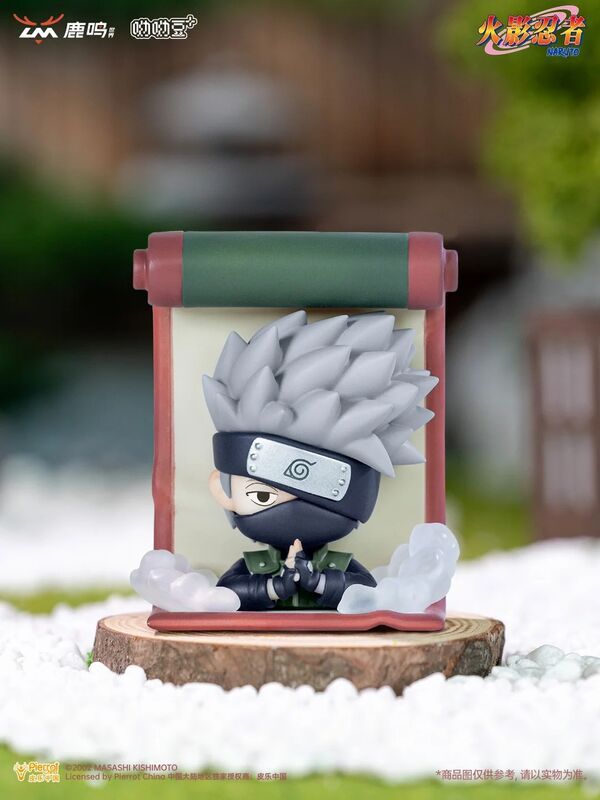 Naruto - Hatake Kakashi - Magnet Figure - Naruto Secret Scroll Series Magnet Yoyo Doll+ - Yoyo Doll+ (Luming Wenhua)