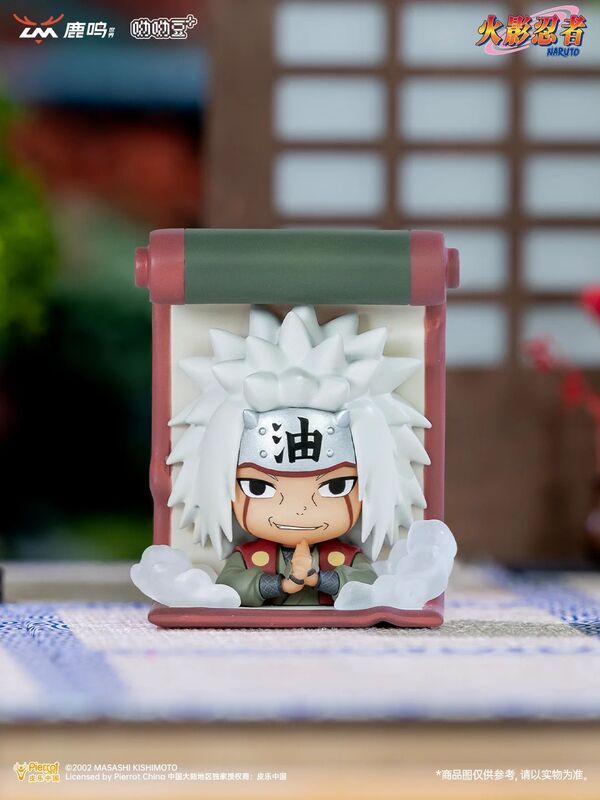 Naruto - Jiraiya - Magnet Figure - Naruto Secret Scroll Series Magnet Yoyo Doll+ - Yoyo Doll+ (Luming Wenhua)