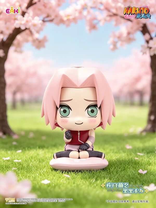 Naruto Shippuuden - Haruno Sakura - Naruto Shippuden Cute Ninja Swift Wind Sitting Figure (Eaki)