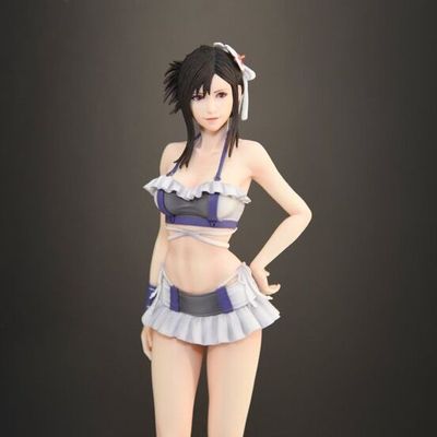 Final Fantasy VII Rebirth - Tifa Lockhart - Static Arts - Swimsuit Ver. (Square Enix)
