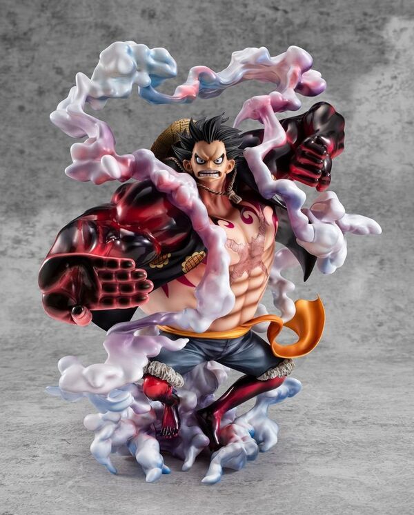One Piece - Monkey D. Luffy - Portrait Of Pirates "SA-MAXIMUM" - 1/8 - Gear Fourth, Boundman, 10th Limited Ver. (MegaHouse)