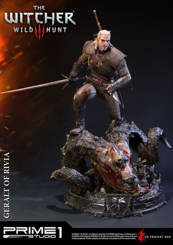 The Witcher 3: Wild Hunt - Geralt - Howler - Premium Masterline (PMW3-01) - 1/4 (Prime 1 Studio)