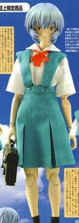 Shin Seiki Evangelion - Ayanami Rei - Real Action Heroes - 1/6 - Seifuku Version (Medicom Toy)