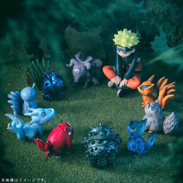 Naruto Shippuuden - Gobi - Hachibi - Ichibi - Kyuubi - Nanabi - Nibi - Rokubi - Sanbi - Uzumaki Naruto - Yonbi - G.E.M. - G.E.M. Series Gaiden! - to Bijuutachi (MegaHouse)