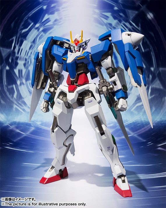 Kidou Senshi Gundam 00 - GN-0000 00 Gundam - GN-0000+GNR-010 00 Raiser - GNR-010 0 Raiser - Metal Robot Spirits - Robot Spirits - Robot Spirits <Side MS> - 1/144