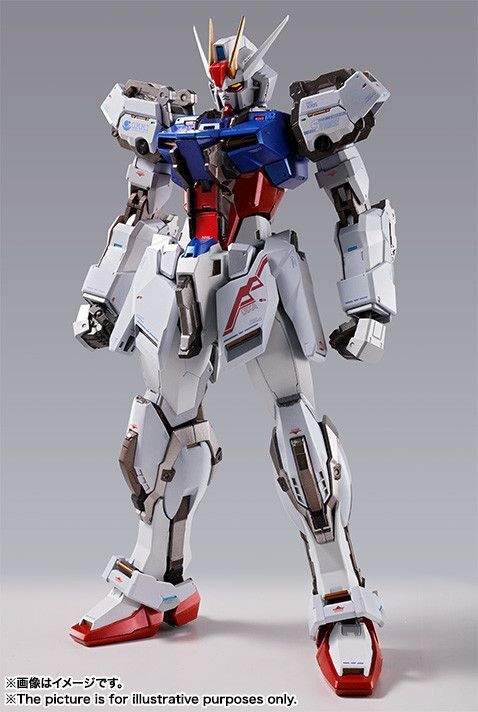 Kidou Senshi Gundam SEED - GAT-X105 Strike Gundam - GAT-X105+AQM/E-X01 Aile Strike Gundam - Metal Build
