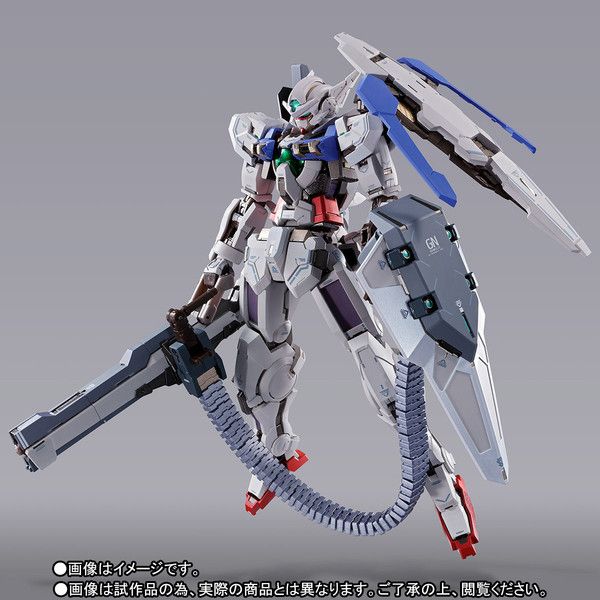 Kidou Senshi Gundam 00P - GNY-001 Gundam Astraea - Metal Build - + Proto GN High Mega Launcher