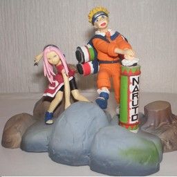 Naruto - Haruno Sakura - Uzumaki Naruto - Polystone Collection - Scene 0-1