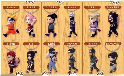 Naruto - Kankurou - Candy Toy - Mascot Figure - Mascot Figure Viva 3 Naruto
