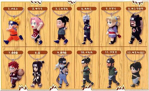 Naruto - Kankurou - Candy Toy - Mascot Figure - Mascot Figure Viva 3 Naruto