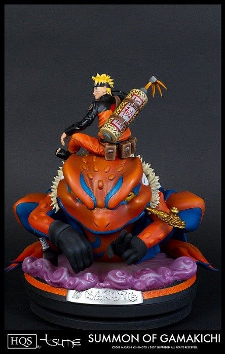 Naruto Shippuuden - Gamakichi - Uzumaki Naruto - HQS - 1/8 - Summon Of Gamakichi (Tsume)