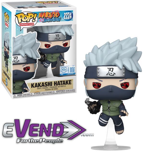 Naruto Shippuuden - Hatake Kakashi - POP! Animation (2224) - POP! Vinyl (Funko Toys)