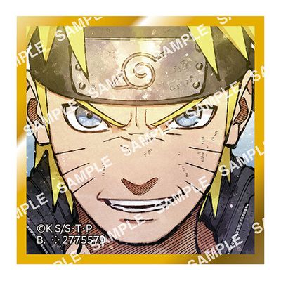 Naruto Shippuuden - Uzumaki Naruto - Gashapon - Mame Gacha Shikishi - Mame Gacha Shikishi Naruto Shippuuden Vol.3