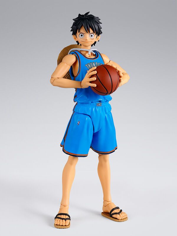 NBA - Oklahoma City Thunder - One Piece - Monkey D. Luffy - One Piece × NBA - S.H.Figuarts - Oklahoma City Thunder Ver.