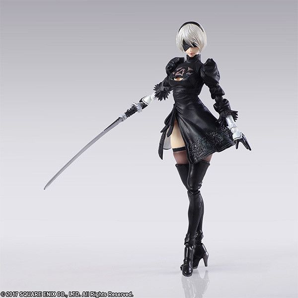 NieR: Automata - Kikai Seimei-tai - YoRHa No. 2 Type B - Bring Arts - 2 Figure set (Square Enix)