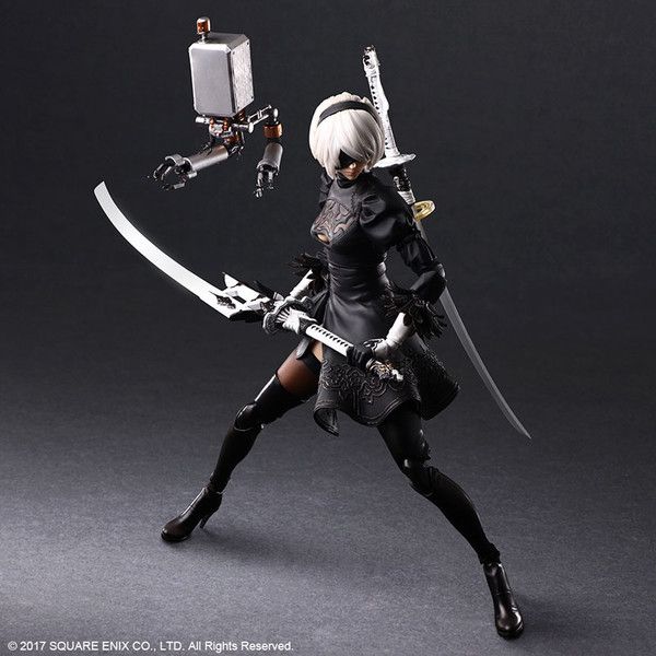 NieR: Automata - Pod 042 - YoRHa No. 2 Type B - Play Arts Kai - DX Edition (Square Enix)