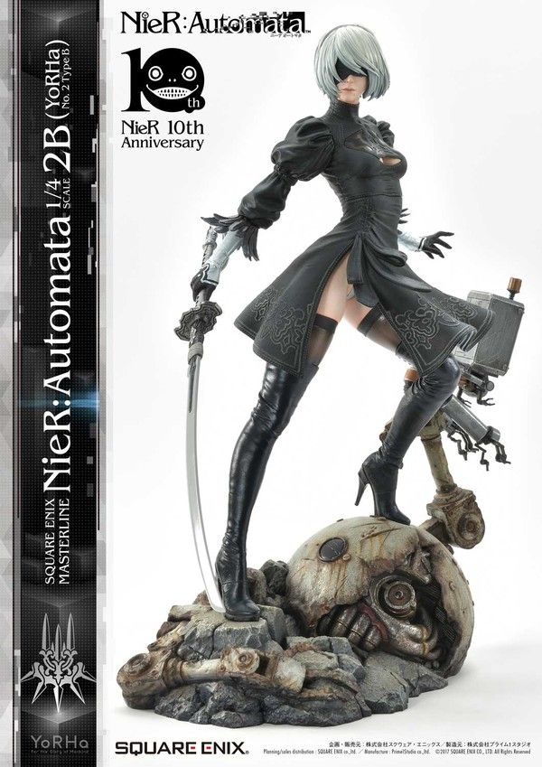 NieR: Automata - Pod 042 - YoRHa No. 2 Type B - Square Enix Masterline  (SEM-02) - 1/4 (Prime 1 Studio, Square Enix)