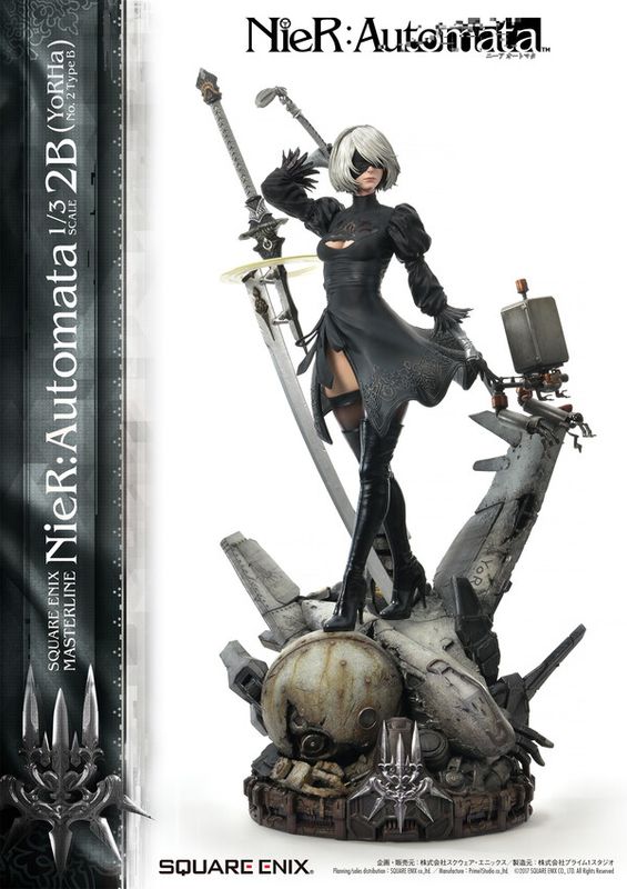 NieR: Automata - Pod 042 - YoRHa No. 2 Type B - Square Enix Masterline (SEM-05) - 1/3 (Prime 1 Studio, Square Enix)