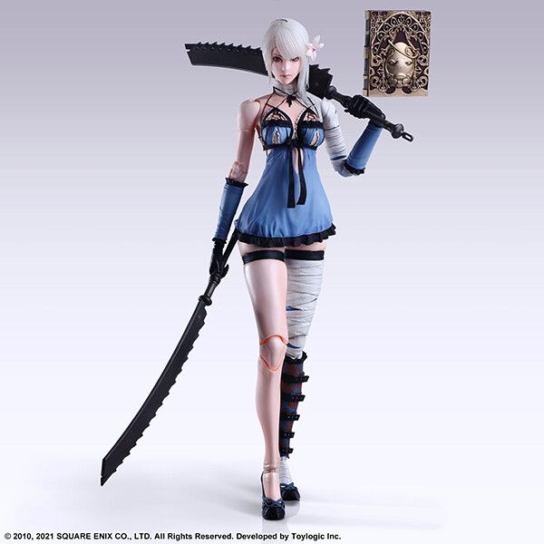 NieR Replicant ver.1.22474487139... - Kaine - Shiro no Sho - Play Arts Kai (Square Enix)