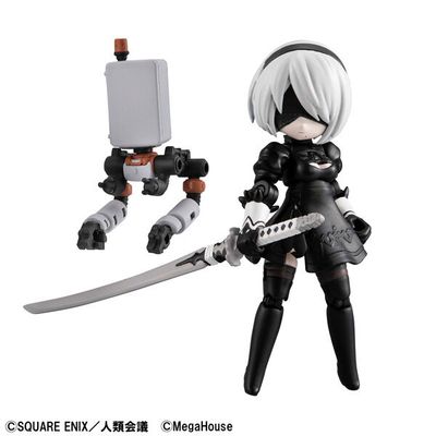 NieR:Automata Ver1.1a - Pod 042 - YoRHa No. 2 Type B - Desktop Army (MegaHouse)