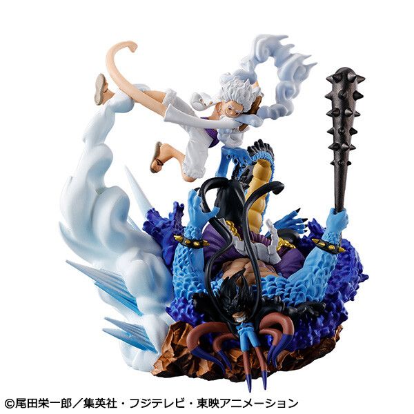 One Piece - Kaidou - Monkey D. Luffy - Puchirama Series - Puchirama Series Logbox Re:Birth Gear 5 Special (MegaHouse)