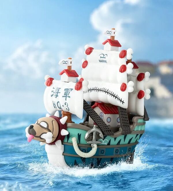One Piece - Kaigun HQ.3 - One Piece The Grand Line Series Vehicles (Pop Mart)